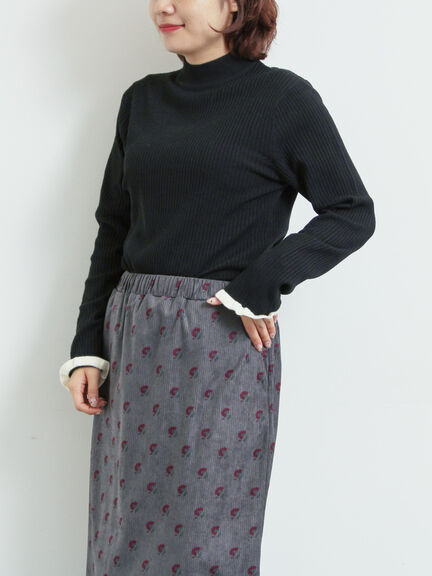 アソートフリルニット（オフホワイト/ブラック/ネイビー/キナリ）｜SM2（エスエムツー）通販