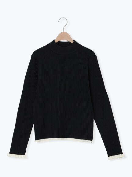 アソートフリルニット（オフホワイト/ブラック/ネイビー/キナリ）｜SM2（エスエムツー）通販