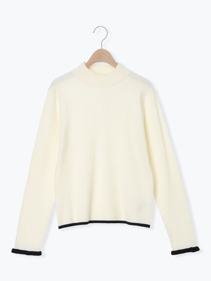 アソートフリルニット（オフホワイト/ブラック/ネイビー/キナリ）｜SM2（エスエムツー）通販