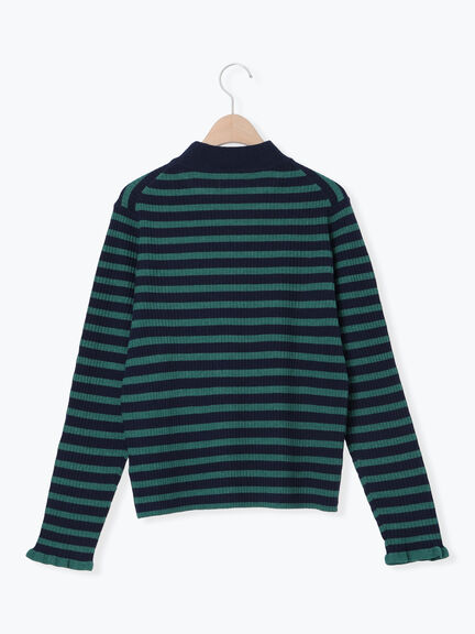 アソートフリルニット（オフホワイト/ブラック/ネイビー/キナリ）｜SM2（エスエムツー）通販