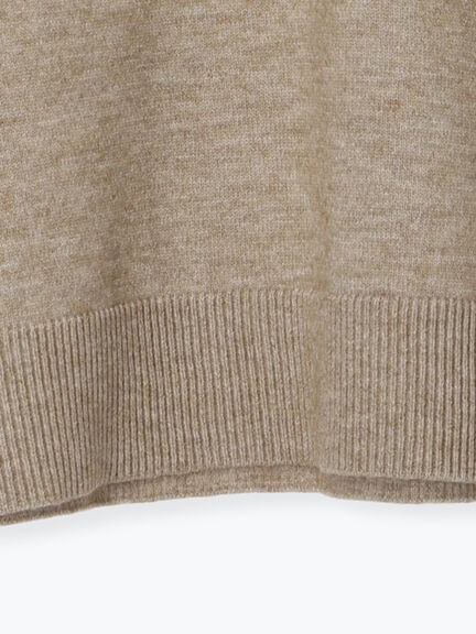 ロゴ刺繍ニットプルオーバー（グレー/レッド/ベージュ/ミント/ネイビー）｜SM2（エスエムツー）通販