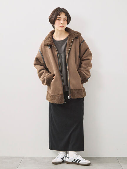 布帛切替裏毛プルオーバー（グレー/ブラウン/サックスブルー）｜SM2（エスエムツー）通販