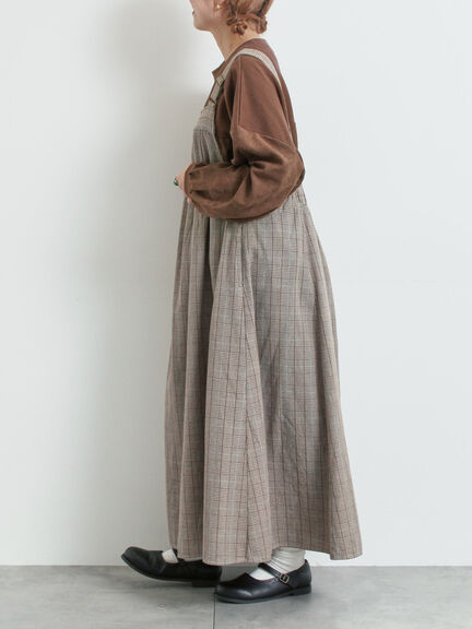 布帛切替裏毛プルオーバー（グレー/ブラウン/サックスブルー）｜SM2（エスエムツー）通販