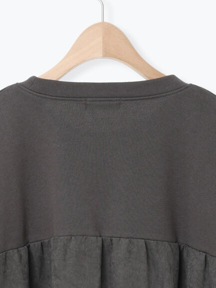 布帛切替裏毛プルオーバー（グレー/ブラウン/サックスブルー）｜SM2（エスエムツー）通販