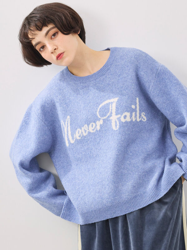 ロゴニットプルオーバー（ブルー）｜SM2（エスエムツー）通販