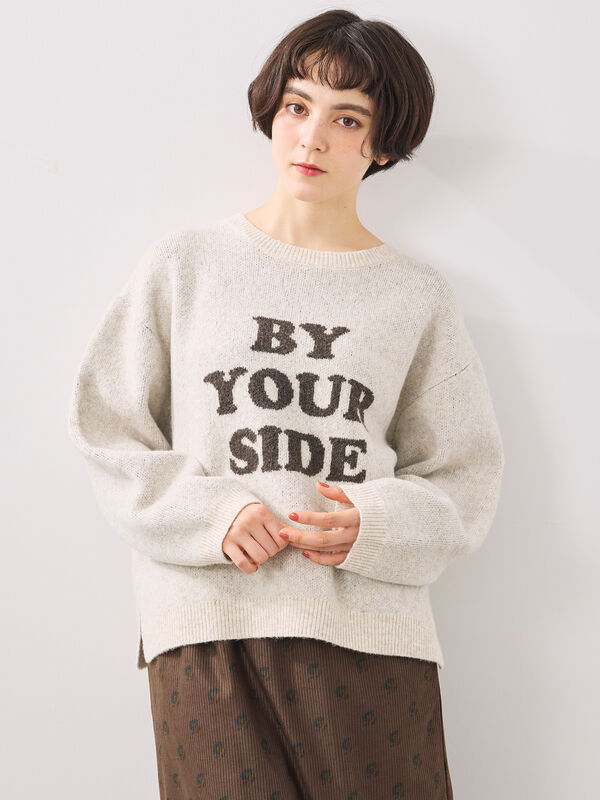 ロゴニットプルオーバー（キナリ）｜SM2（エスエムツー）通販