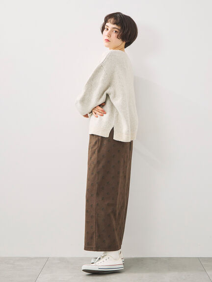 ロゴニットプルオーバー（グレー/チャコールグレー/モカ/ブルー/キナリ）｜SM2（エスエムツー）通販