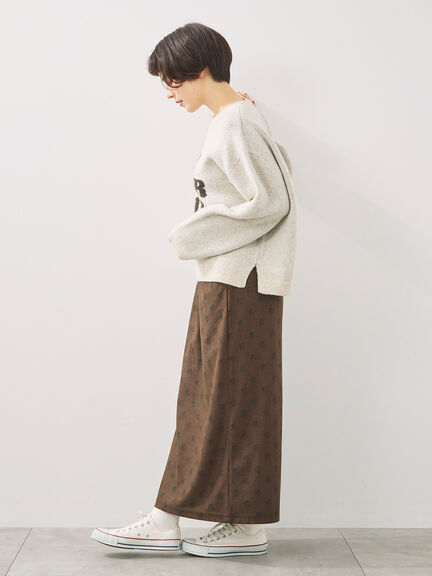 ロゴニットプルオーバー（グレー/チャコールグレー/モカ/ブルー/キナリ）｜SM2（エスエムツー）通販