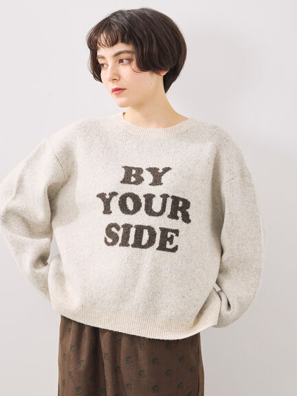 ロゴニットプルオーバー（グレー/チャコールグレー/モカ/ブルー/キナリ）｜SM2（エスエムツー）通販