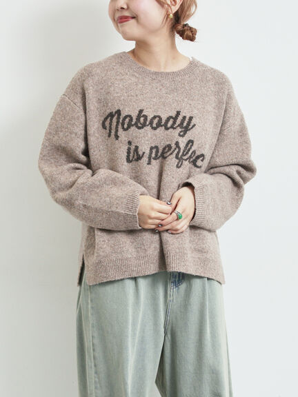 ロゴニットプルオーバー（グレー/チャコールグレー/モカ/ブルー/キナリ）｜SM2（エスエムツー）通販