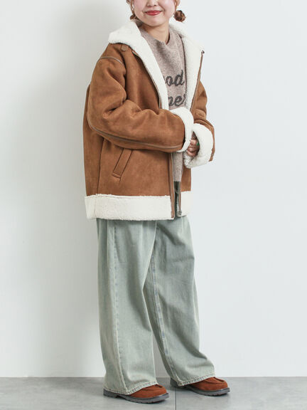 ロゴニットプルオーバー（グレー/チャコールグレー/モカ/ブルー/キナリ）｜SM2（エスエムツー）通販