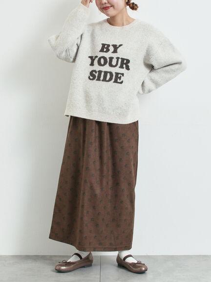 ロゴニットプルオーバー（グレー/チャコールグレー/モカ/ブルー/キナリ）｜SM2（エスエムツー）通販