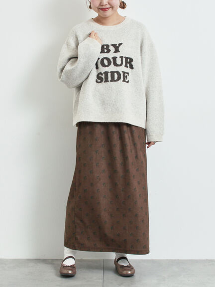 ロゴニットプルオーバー（グレー/チャコールグレー/モカ/ブルー/キナリ）｜SM2（エスエムツー）通販