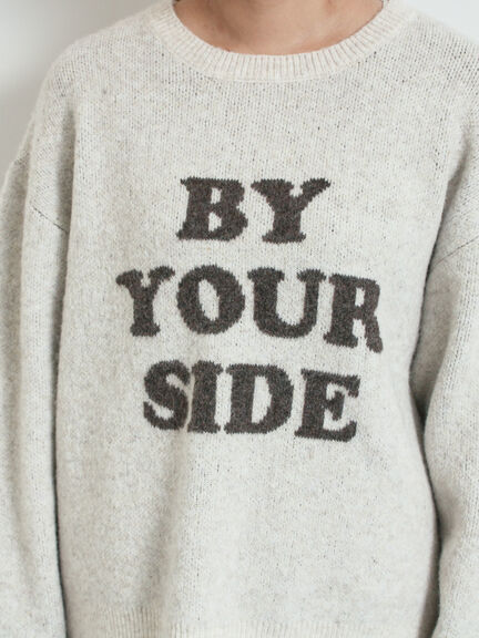 ロゴニットプルオーバー（グレー/チャコールグレー/モカ/ブルー/キナリ）｜SM2（エスエムツー）通販