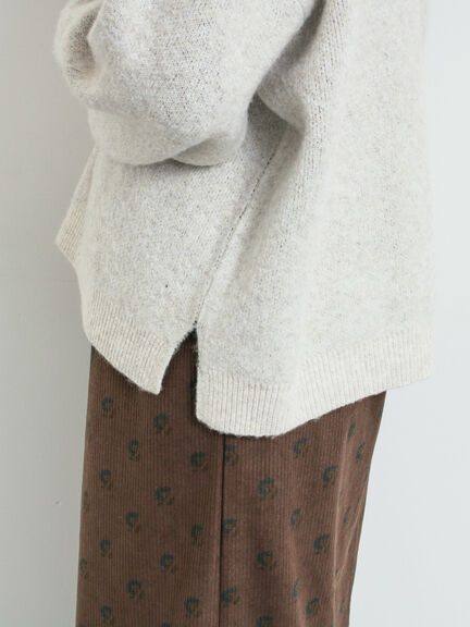 ロゴニットプルオーバー（グレー/チャコールグレー/モカ/ブルー/キナリ）｜SM2（エスエムツー）通販