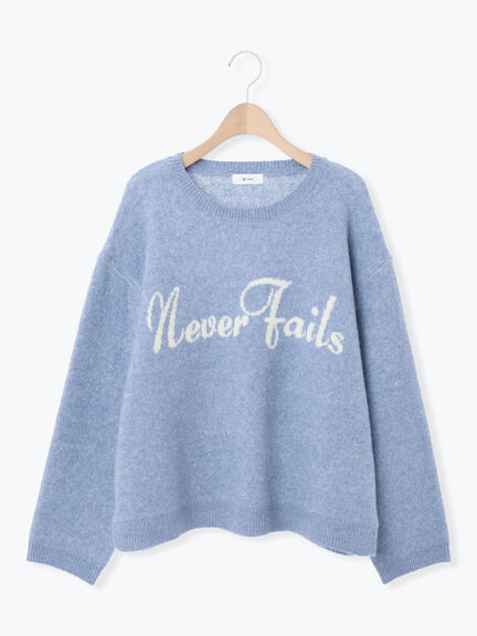 ロゴニットプルオーバー（グレー/チャコールグレー/モカ/ブルー/キナリ）｜SM2（エスエムツー）通販