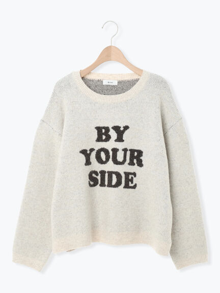 ロゴニットプルオーバー（グレー/チャコールグレー/モカ/ブルー/キナリ）｜SM2（エスエムツー）通販