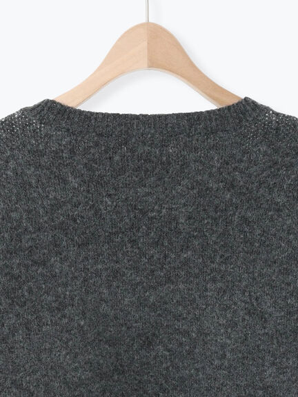 ロゴニットプルオーバー（グレー/チャコールグレー/モカ/ブルー/キナリ）｜SM2（エスエムツー）通販