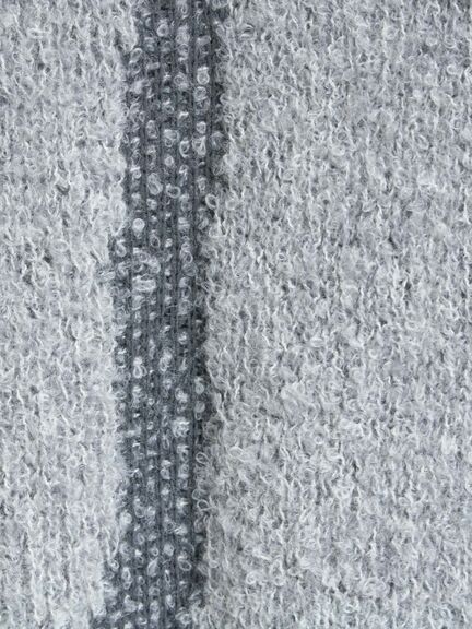 前後2wayジャカード柄ニット（グレー/ベージュ/ブルー）｜SM2（エスエムツー）通販