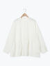 切替ギャザーブラウス（オフホワイト/ブラック/サックスブルー）｜SM2（エスエムツー）通販