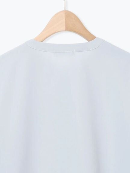 切替ギャザーブラウス（オフホワイト/ブラック/サックスブルー）｜SM2（エスエムツー）通販