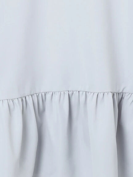 切替ギャザーブラウス（オフホワイト/ブラック/サックスブルー）｜SM2（エスエムツー）通販