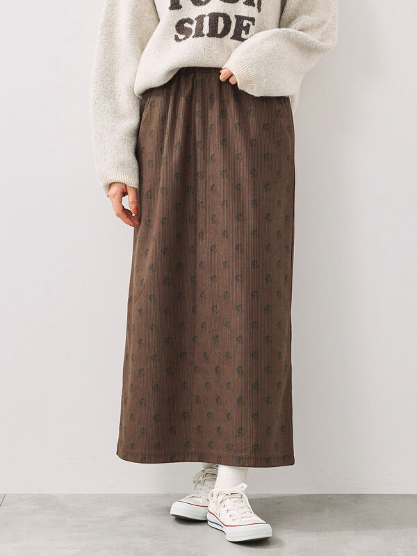 カットコールスカート（ブラウン）｜SM2（エスエムツー）通販