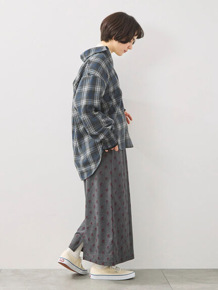 カットコールスカート（グレー/ブラック/ブラウン）｜SM2（エスエムツー）通販