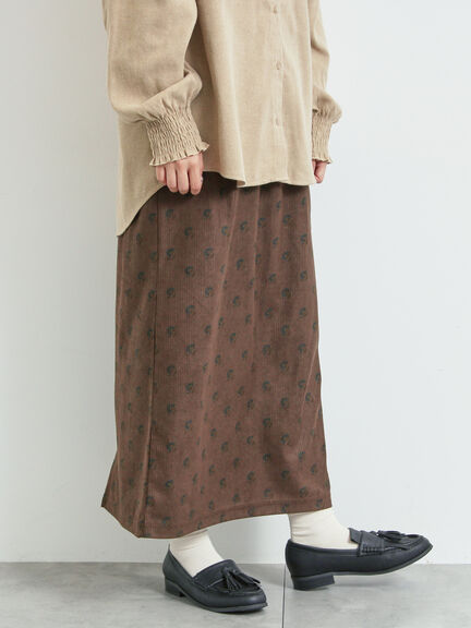 カットコールスカート（グレー/ブラック/ブラウン）｜SM2（エスエムツー）通販