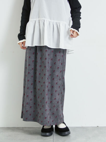 カットコールスカート（グレー/ブラック/ブラウン）｜SM2（エスエムツー）通販