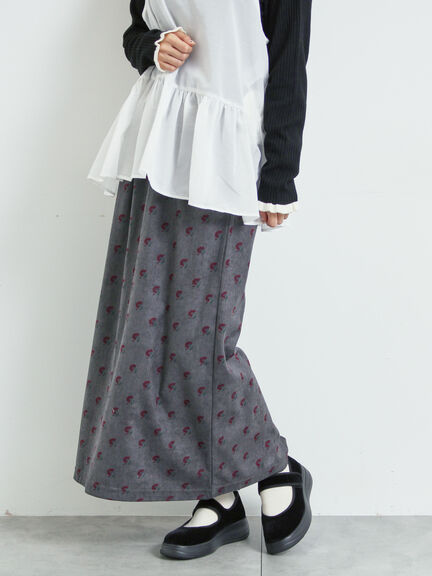 カットコールスカート（グレー/ブラック/ブラウン）｜SM2（エスエムツー）通販