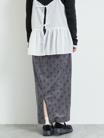 カットコールスカート（グレー/ブラック/ブラウン）｜SM2（エスエムツー）通販