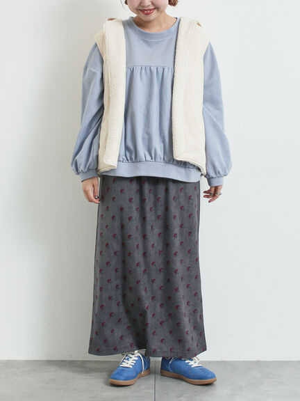 カットコールスカート（グレー/ブラック/ブラウン）｜SM2（エスエムツー）通販