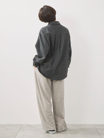 起毛カットツイルパンツ（グレー/チャコールグレー/ブラック/ブラウン）｜SM2（エスエムツー）通販