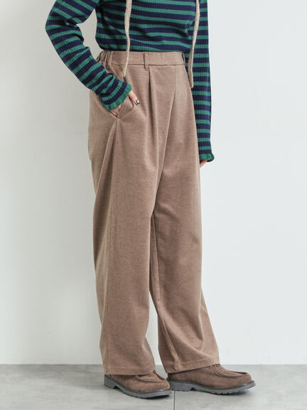 起毛カットツイルパンツ（グレー/チャコールグレー/ブラック/ブラウン）｜SM2（エスエムツー）通販