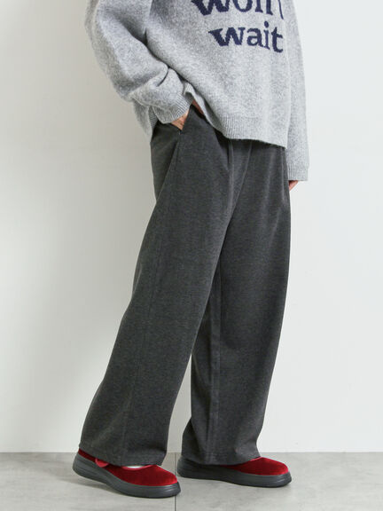 起毛カットツイルパンツ（グレー/チャコールグレー/ブラック/ブラウン）｜SM2（エスエムツー）通販