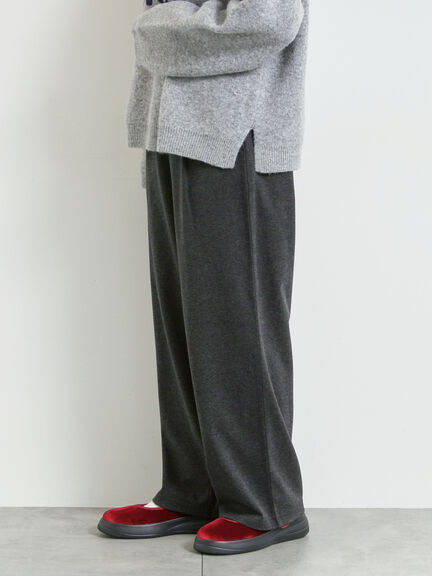 起毛カットツイルパンツ（グレー/チャコールグレー/ブラック/ブラウン）｜SM2（エスエムツー）通販