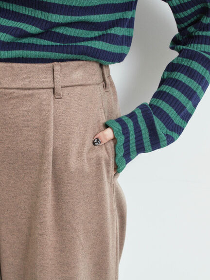 起毛カットツイルパンツ（グレー/チャコールグレー/ブラック/ブラウン）｜SM2（エスエムツー）通販