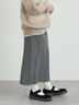リブニットスカート（グレー/ブラック/ネイビー）｜SM2（エスエムツー）通販