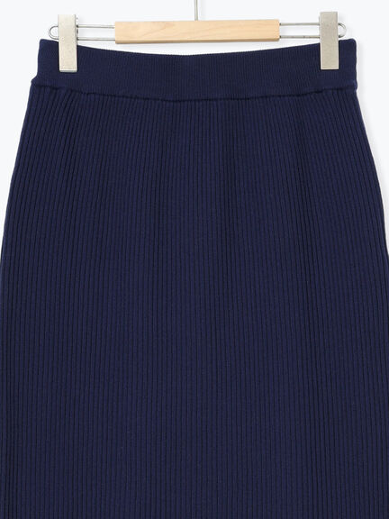 リブニットスカート（グレー/ブラック/ネイビー）｜SM2（エスエムツー）通販