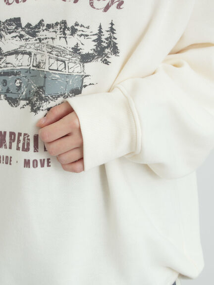 裏起毛ハーフジッププルオーバー（ネイビー/キナリ/ＴＯＰグレー）｜SM2（エスエムツー）通販