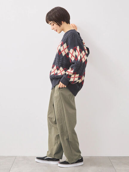 ラップパンツ（チャコールグレー/ブラック/カーキ/キナリ）｜SM2（エスエムツー）通販