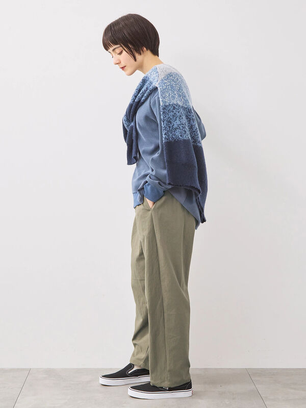 セール】 ラップパンツ（チャコールグレー/ブラック/カーキ/キナリ