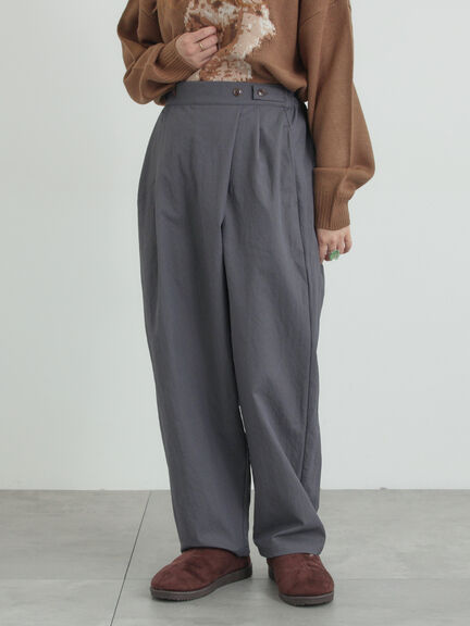 ラップパンツ（チャコールグレー/ブラック/カーキ/キナリ）｜SM2（エスエムツー）通販