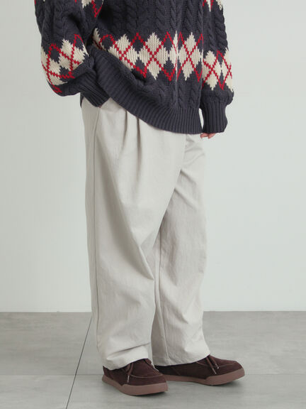 ラップパンツ（チャコールグレー/ブラック/カーキ/キナリ）｜SM2（エスエムツー）通販