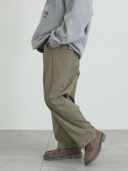 ラップパンツ（チャコールグレー/ブラック/カーキ/キナリ）｜SM2（エスエムツー）通販