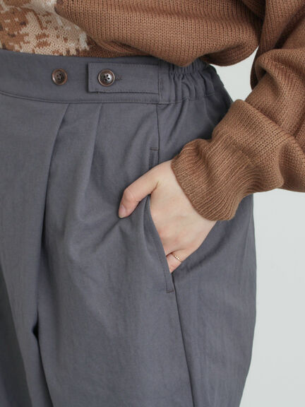 ラップパンツ（チャコールグレー/ブラック/カーキ/キナリ）｜SM2（エスエムツー）通販