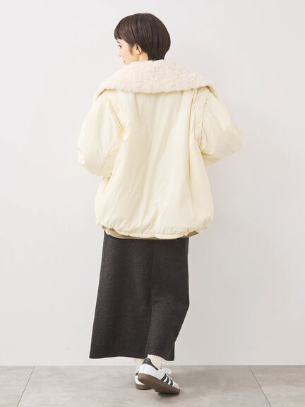 ウールライクスカート（グレー/ブラック/キナリ）｜SM2（エスエムツー）通販