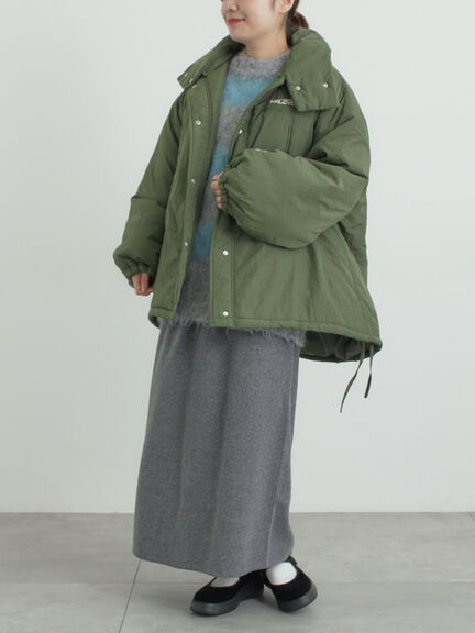 ウールライクスカート（グレー/ブラック/キナリ）｜SM2（エスエムツー）通販