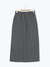 ウールライクスカート（グレー/ブラック/キナリ）｜SM2（エスエムツー）通販